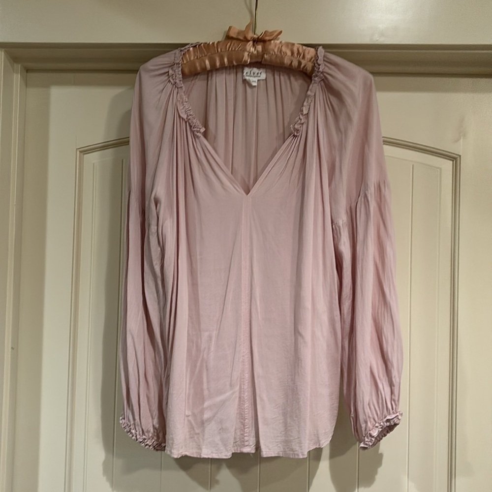 Velvet Summer Blouse Large